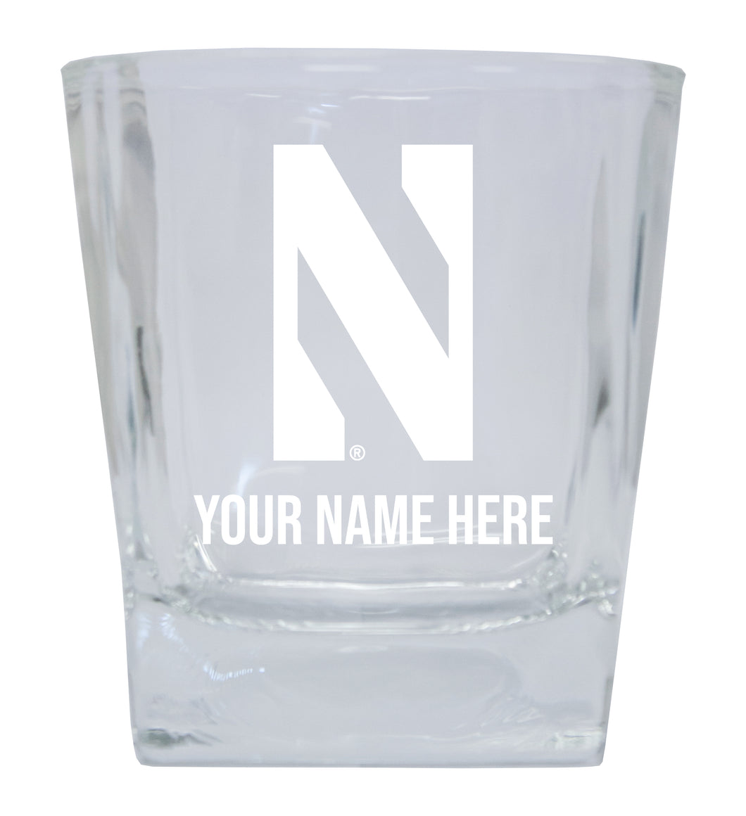 Northwestern University Wildcats Customizable Etched 5 oz Shooter Glass Officially Licensed