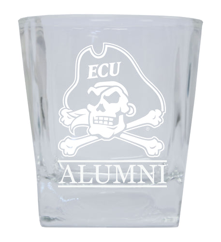 East Carolina Pirates Etched Alumni 5 oz Shooter Glass Officially Licensed Collegiate Product Single Unit