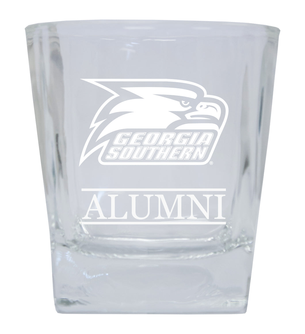 Georgia Southern Eagles Alumni Elegance - 5 oz Etched Shooter Glass Tumbler