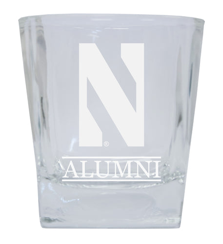 Northwestern University Wildcats Etched Alumni 5 oz Shooter Glass Officially Licensed Collegiate Product Single Unit