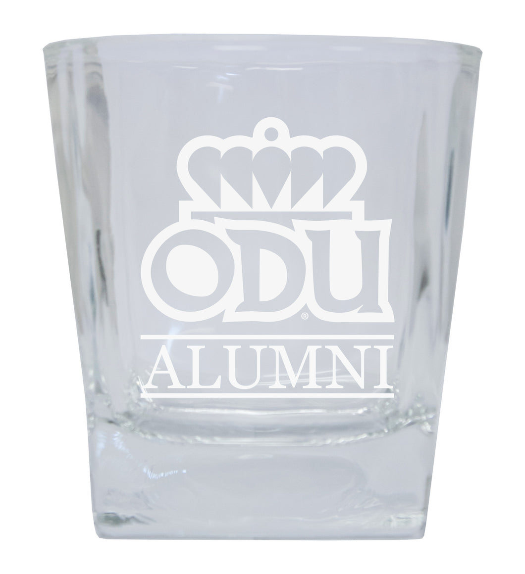 Old Dominion Monarchs  Alumni Elegance 10oz Etched Glass Tumbler