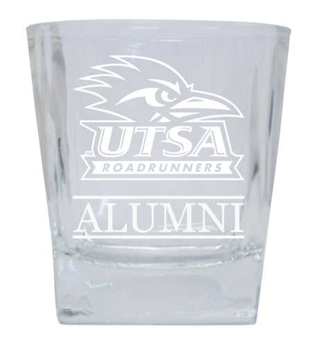 UTSA Road Runners  Alumni Elegance 10oz Etched Glass Tumbler