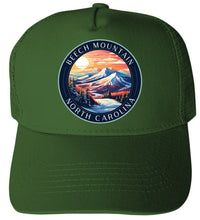 Load image into Gallery viewer, Beech Mountain North Carolina Design B Unisex Mesh Back Trucker Hat with Adjustable Snapback
