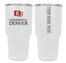 Load image into Gallery viewer, University of Denver Pioneers Customizable 24 oz Insulated Stainless Steel Tumbler Officially Licensed Collegiate Product Single
