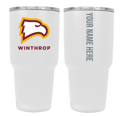 Winthrop University Customizable 24 oz Insulated Stainless Steel Tumbler Officially Licensed Collegiate Product Single