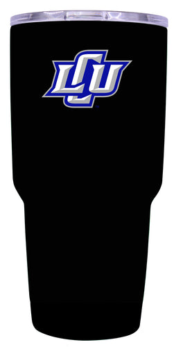 Lubbock Christian University Chaparral 24 oz Insulated Stainless Steel Tumbler Black Officially Licensed Collegiate Product 2-Pack