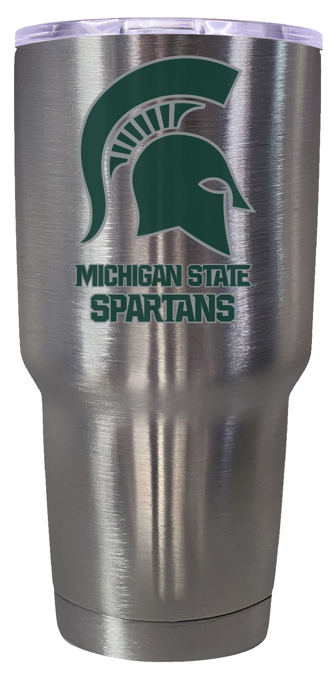 Michigan State Spartans Mascot Logo Tumbler - 24oz Color-Choice Insulated Stainless Steel Mug