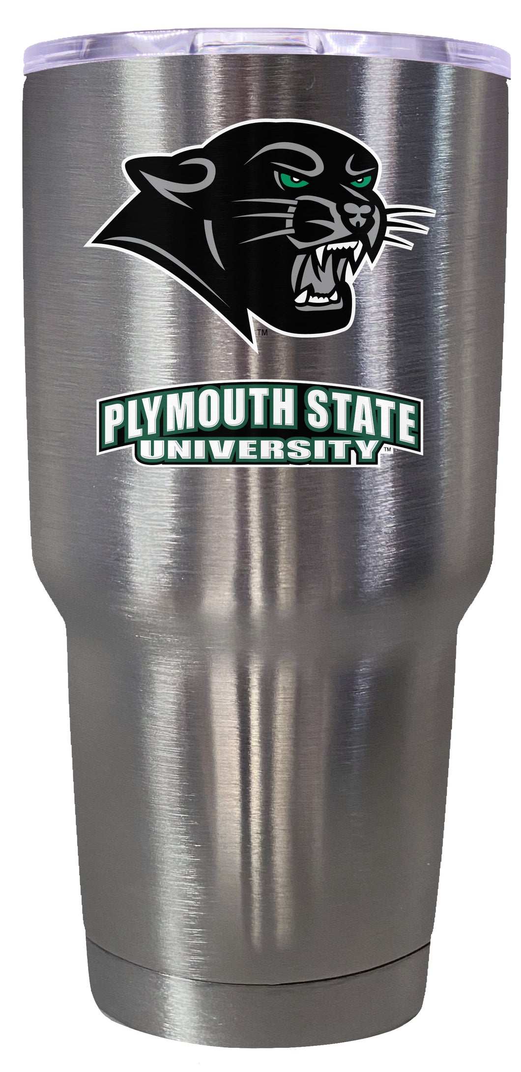 Plymouth State University Mascot Logo Tumbler - 24oz Color-Choice Insulated Stainless Steel Mug