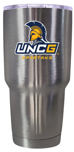 North Carolina Greensboro Spartans Mascot Logo Tumbler - 24oz Color-Choice Insulated Stainless Steel Mug