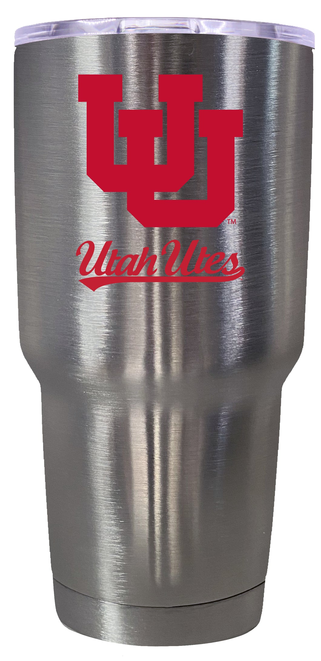 Utah Utes Mascot Logo Tumbler - 24oz Color-Choice Insulated Stainless Steel Mug