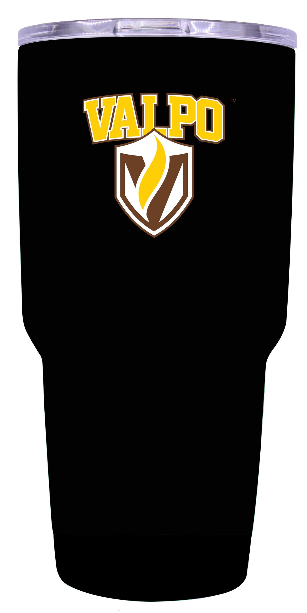 Valparaiso University 24 oz Insulated Stainless Steel Tumbler Black Officially Licensed Collegiate Product 2-Pack