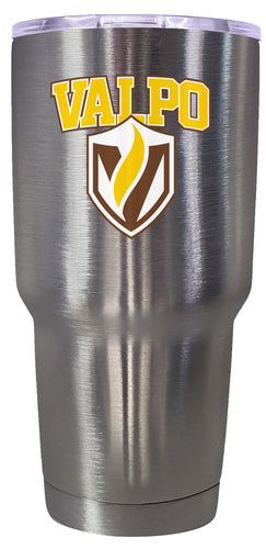 Valparaiso University Mascot Logo Tumbler - 24oz Color-Choice Insulated Stainless Steel Mug