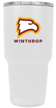 Load image into Gallery viewer, Winthrop University 24 oz Insulated Stainless Steel Tumbler White Officially Licensed Collegiate Product Single
