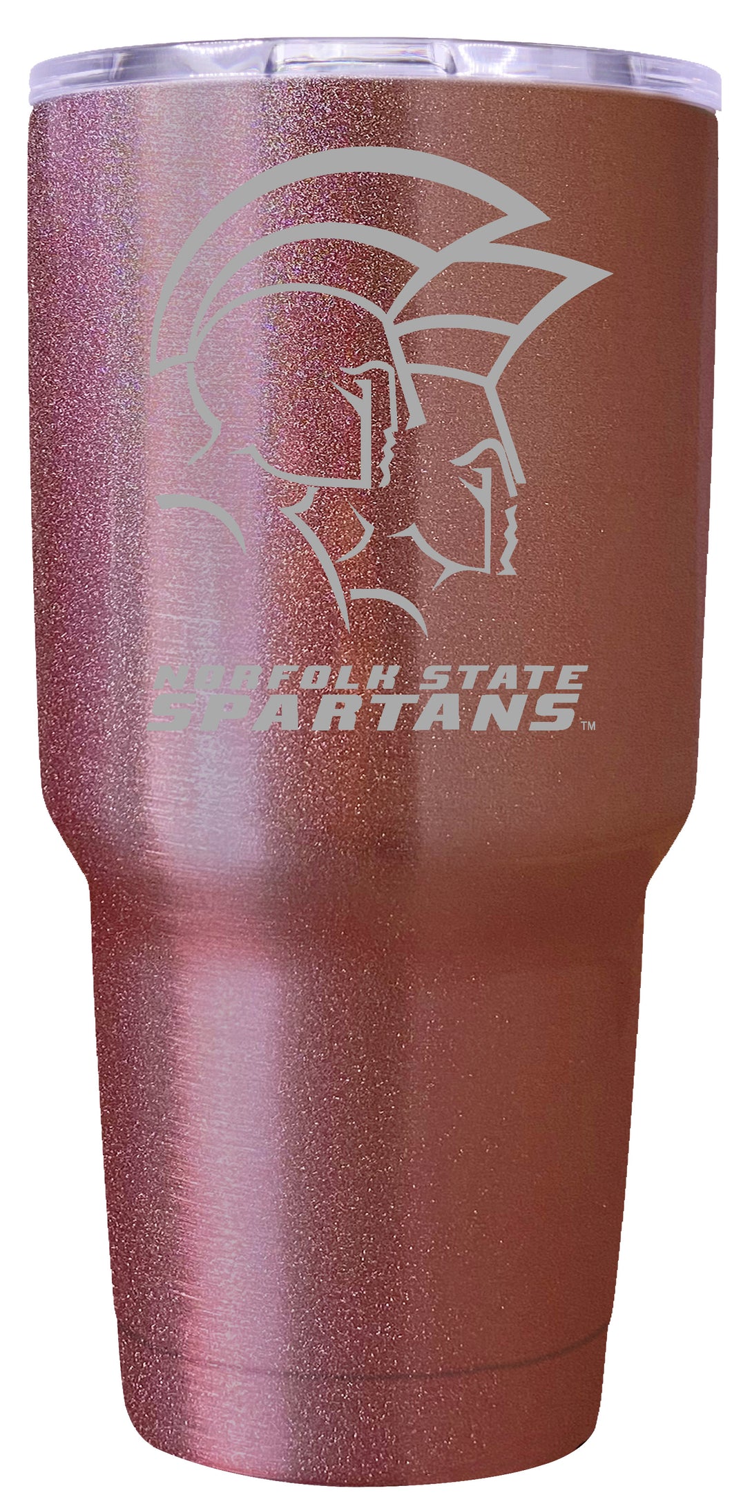 Norfolk State University Premium Laser Engraved Tumbler - 24oz Stainless Steel Insulated Mug Rose Gold