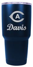 Load image into Gallery viewer, UC Davis Aggies 24 oz Engraved Insulated Stainless Steel Tumbler Navy Officially Licensed 2-Pack
