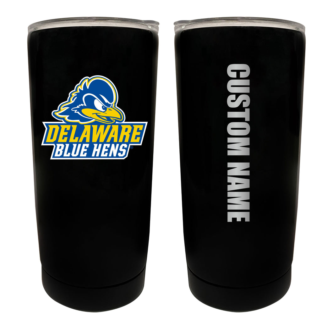 Delaware Blue Hens Customizable 16 oz Stainless Steel Insulated Tumbler Officially Licensed Collegiate Product 2-Pack