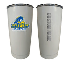 Load image into Gallery viewer, Delaware Blue Hens Customizable 16 oz Stainless Steel Insulated Tumbler Officially Licensed Collegiate Product
