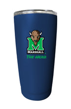 Load image into Gallery viewer, Marshall Thundering Herd NCAA Insulated Tumbler - 16oz Stainless Steel Travel Mug Choose your Color
