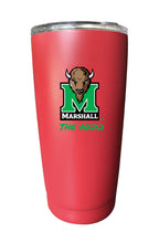 Load image into Gallery viewer, Marshall Thundering Herd NCAA Insulated Tumbler - 16oz Stainless Steel Travel Mug Choose your Color
