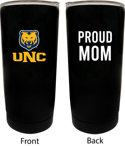 Northern Colorado Bears NCAA Insulated Tumbler - 16oz Stainless Steel Travel Mug Proud Mom Design Black