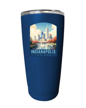 Load image into Gallery viewer, Indianapolis Indiana Design A Souvenir 16 oz Stainless Steel Insulated Tumbler
