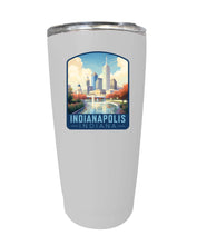 Load image into Gallery viewer, Indianapolis Indiana Design A Souvenir 16 oz Stainless Steel Insulated Tumbler
