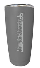 Load image into Gallery viewer, Albany State University NCAA Laser-Engraved Tumbler - 16oz Stainless Steel Insulated Mug Choose Your Color
