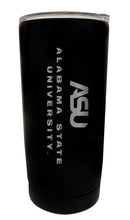 Load image into Gallery viewer, Alabama State University NCAA Laser-Engraved Tumbler - 16oz Stainless Steel Insulated Mug Choose Your Color
