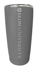 Load image into Gallery viewer, Elon University NCAA Laser-Engraved Tumbler - 16oz Stainless Steel Insulated Mug Choose Your Color
