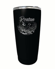 Load image into Gallery viewer, Roatan Honduras Souvenir 16 oz Engraved Stainless Steel Insulated Tumbler
