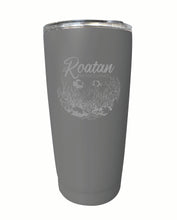 Load image into Gallery viewer, Roatan Honduras Souvenir 16 oz Engraved Stainless Steel Insulated Tumbler
