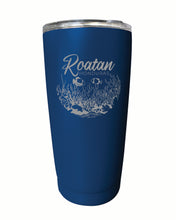 Load image into Gallery viewer, Roatan Honduras Souvenir 16 oz Engraved Stainless Steel Insulated Tumbler
