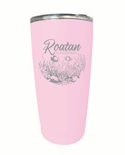 Load image into Gallery viewer, Roatan Honduras Souvenir 16 oz Engraved Stainless Steel Insulated Tumbler
