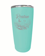 Load image into Gallery viewer, Roatan Honduras Souvenir 16 oz Engraved Stainless Steel Insulated Tumbler
