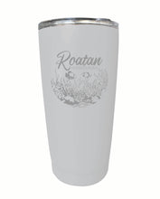 Load image into Gallery viewer, Roatan Honduras Souvenir 16 oz Engraved Stainless Steel Insulated Tumbler
