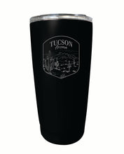 Load image into Gallery viewer, Tucson Arizona Souvenir 16 oz Engraved Stainless Steel Insulated Tumbler
