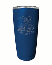 Load image into Gallery viewer, Tucson Arizona Souvenir 16 oz Engraved Stainless Steel Insulated Tumbler
