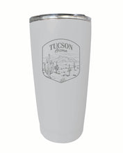 Load image into Gallery viewer, Tucson Arizona Souvenir 16 oz Engraved Stainless Steel Insulated Tumbler
