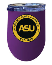 Load image into Gallery viewer, Alabama State University 12 oz Insulated Wine Stainless Steel Tumbler  Officially Licensed Collegiate Product
