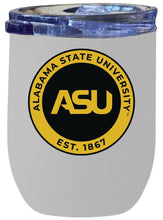 Load image into Gallery viewer, Alabama State University 12 oz Insulated Wine Stainless Steel Tumbler  Officially Licensed Collegiate Product
