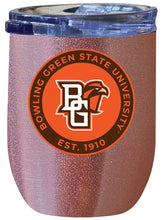 Load image into Gallery viewer, Bowling Green Falcons 12 oz Insulated Wine Stainless Steel Tumbler Rose Gold Officially Licensed Collegiate Product Rose Gold
