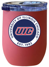 Load image into Gallery viewer, University of Illinois at Chicago 12 oz Insulated Wine Stainless Steel Tumbler  Officially Licensed Collegiate Product
