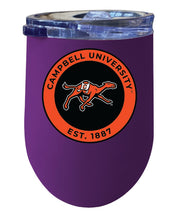 Load image into Gallery viewer, Campbell University Fighting Camels 12 oz Insulated Wine Stainless Steel Tumbler  Officially Licensed Collegiate Product
