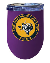 Load image into Gallery viewer, East Texas Baptist University 12 oz Insulated Wine Stainless Steel Tumbler  Officially Licensed Collegiate Product
