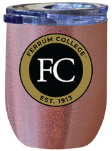 Load image into Gallery viewer, Ferrum College 12 oz Insulated Wine Stainless Steel Tumbler Rose Gold Officially Licensed Collegiate Product Rose Gold
