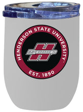 Load image into Gallery viewer, Henderson State Reddies 12 oz Insulated Wine Stainless Steel Tumbler  Officially Licensed Collegiate Product
