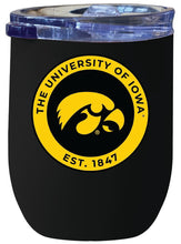 Load image into Gallery viewer, Iowa Hawkeyes 12 oz Insulated Wine Stainless Steel Tumbler  Officially Licensed Collegiate Product
