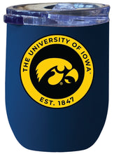 Load image into Gallery viewer, Iowa Hawkeyes 12 oz Insulated Wine Stainless Steel Tumbler  Officially Licensed Collegiate Product
