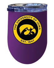 Load image into Gallery viewer, Iowa Hawkeyes 12 oz Insulated Wine Stainless Steel Tumbler  Officially Licensed Collegiate Product
