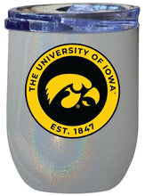 Load image into Gallery viewer, Iowa Hawkeyes 12 oz Insulated Wine Stainless Steel Tumbler  Officially Licensed Collegiate Product
